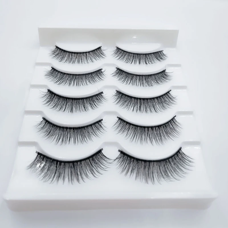 QSTY 13 видов стилей, 5 пар, норковые накладные ресницы, натуральные/толстые длинные ресницы для макияжа, инструменты для наращивания