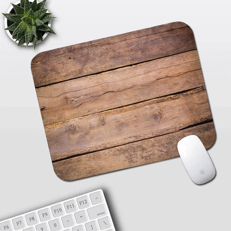 

MRGLZY Wood Grain Mouse Athleticcomputer Home Office Simple Business Hard Wood Grain Texture Is Comfortable and Smooth You Want