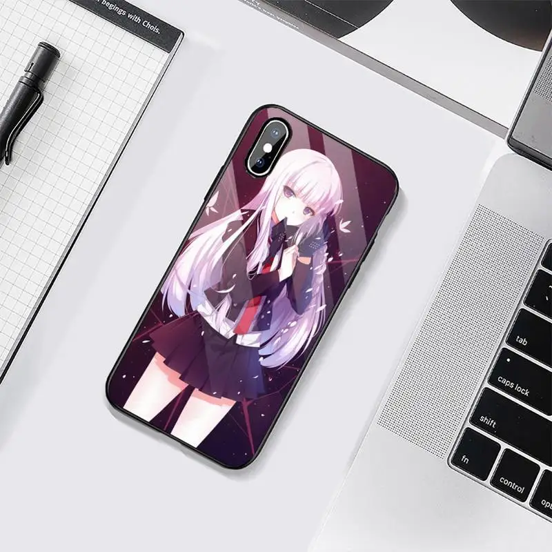 

Danganronpa V3 Phone Case Tempered glass For iphone 6 6S 7 8 plus X XS XR 11 12 mini PRO MAX