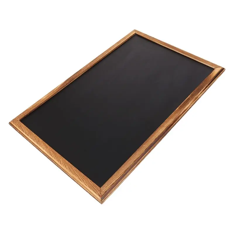 

Rectangle Hanging Wooden Message Blackboard Chalkboard Wordpad Sign Kids Board