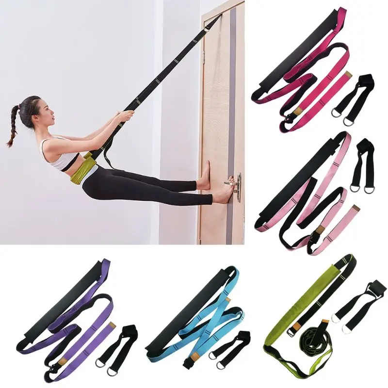 

Yoga Fitness Stretching Strap Back Bend Assist Improve Leg Waist Back Flexibility for Rehab Pilates Ballet Dance Gymnastics