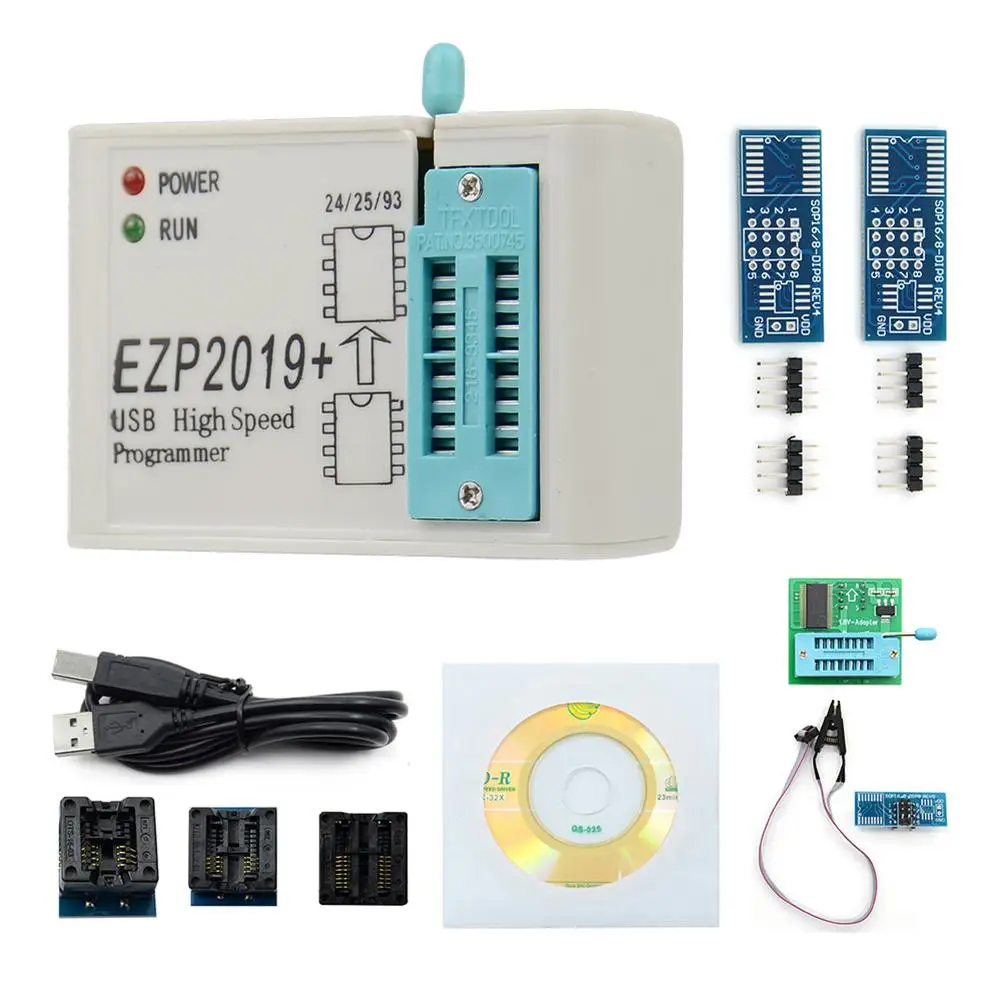 EZP2019 USB SPI программирующее гнездо с поддержкой 24 25 93 EEPROM Flash Bios Chip Set|Печатные платы|