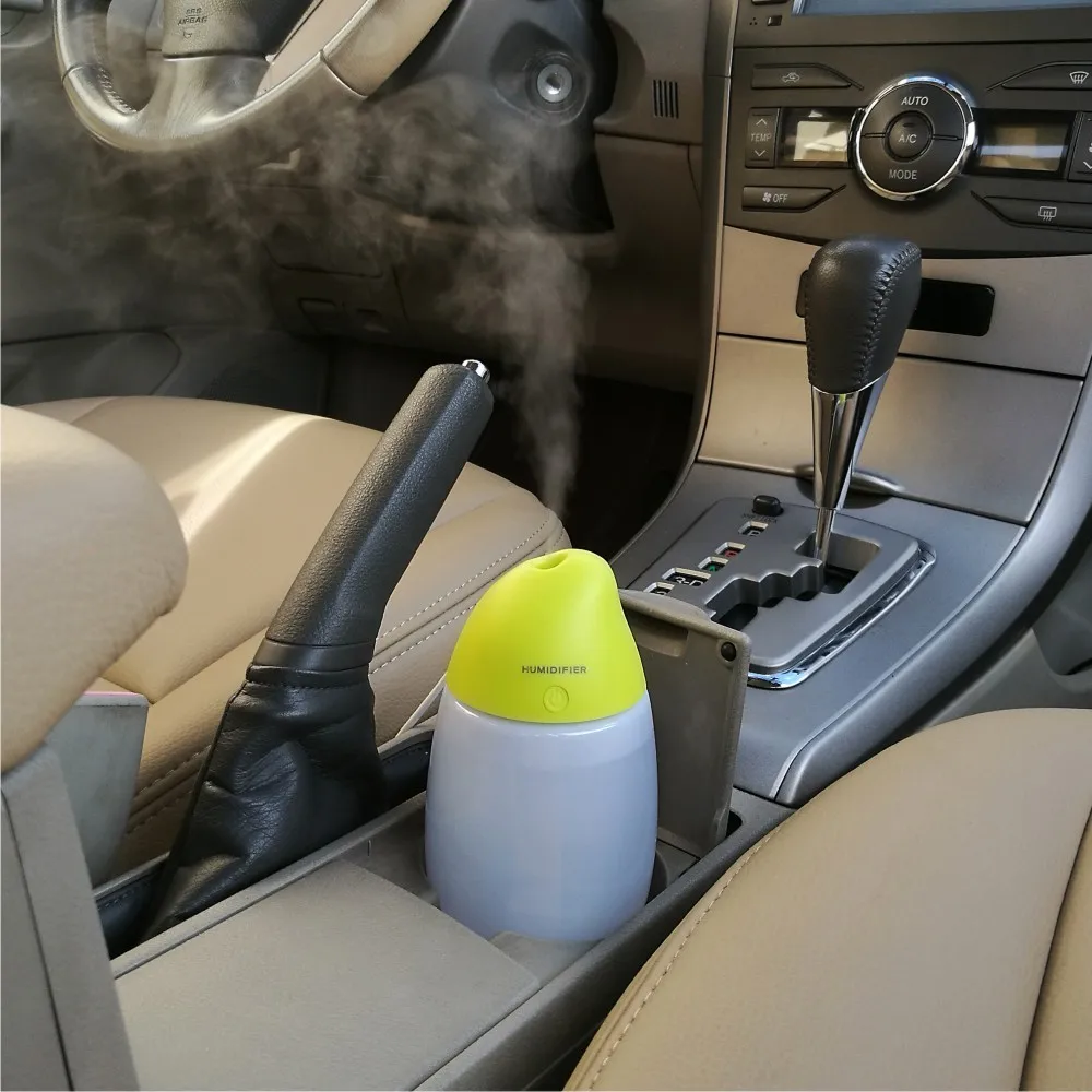 Newest Car Mango Humidifier Portable Air Aroma Diffuser Kit Essential Oil Mist Maker USB Power For Home Office | Автомобили и
