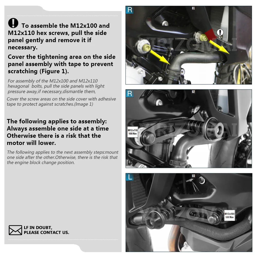 Защита от падения мотоцикла рама ползунок обтекатель защита ударов для BMW F850GS F750GS