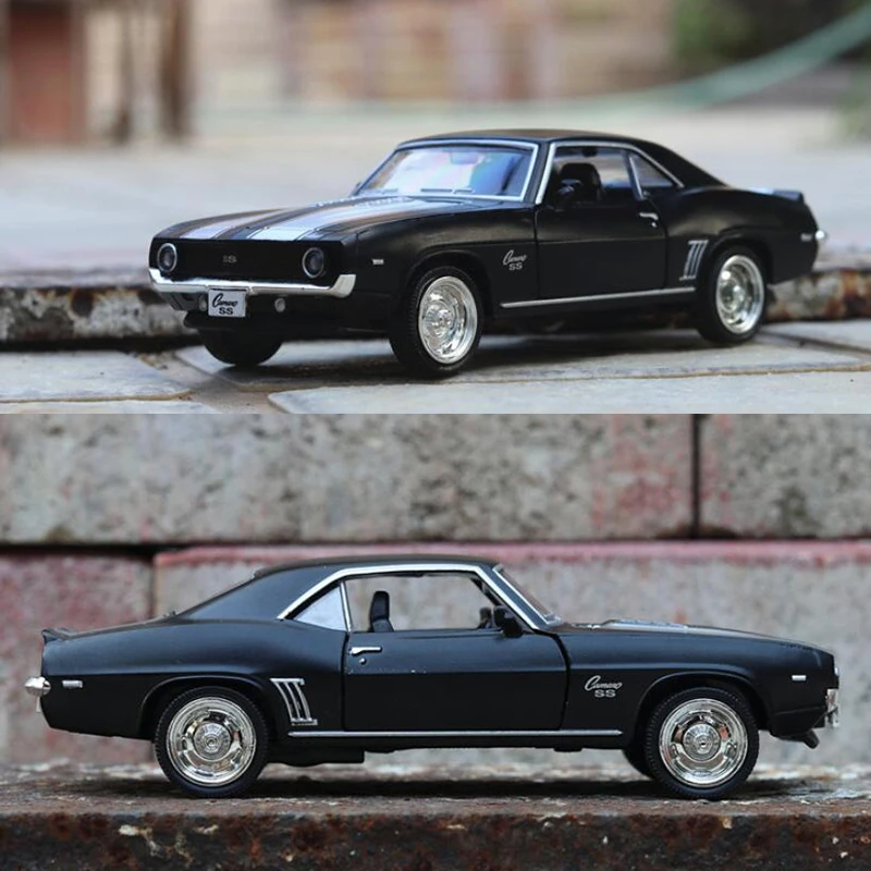 13 4 см 1/36 Металл 1969 Спортивный Сплав Классический литье под давлением Chevrolet Camaro