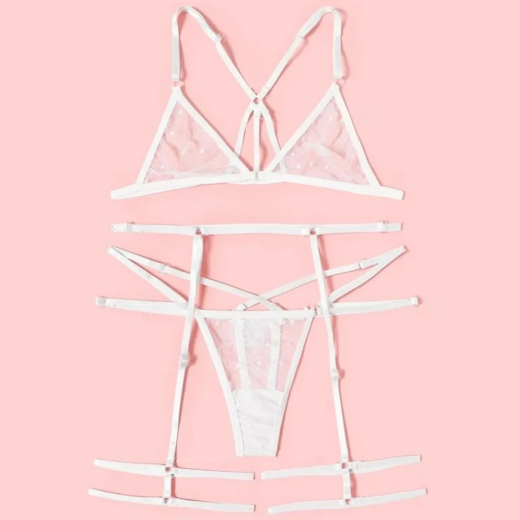 Комплект женского нижнего белья с эффектом пуш-ап 3 предмета |