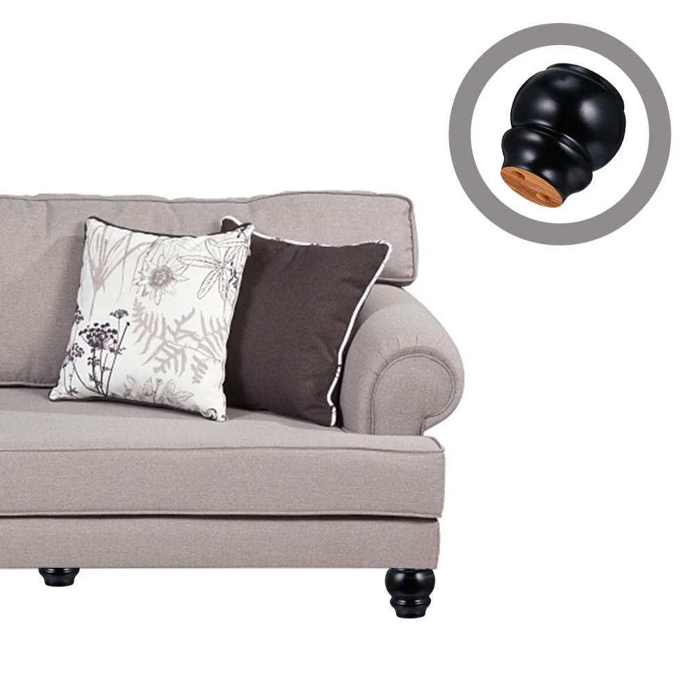 

4 Pcs Wood Furniture Legs Dresser Legs Sofa Replacement Legs Armchair Legs