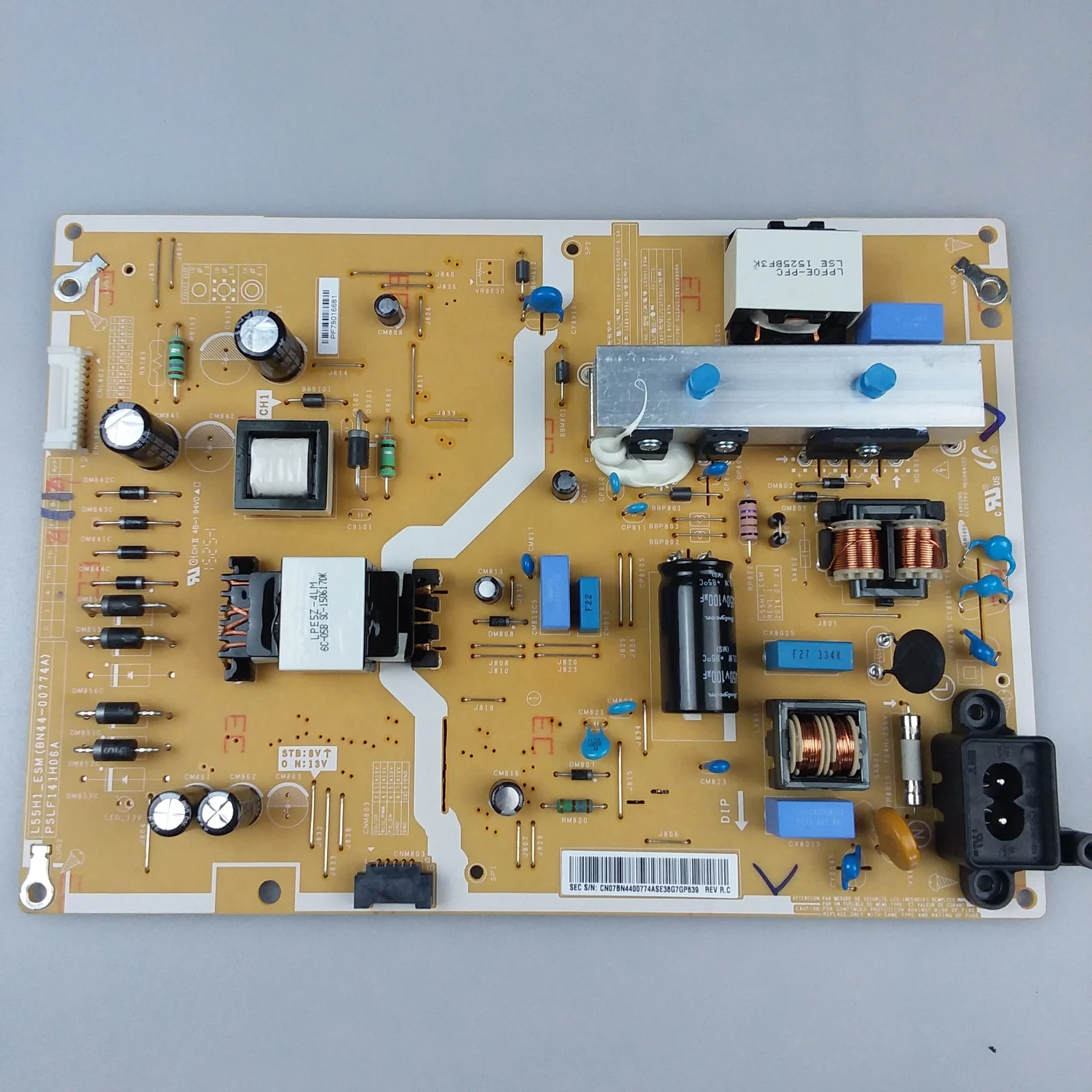 

Power board supply for for SAMSUNG UN55H6203 L55H1_ESM BN44-00774A PSLF141H06A Power Board