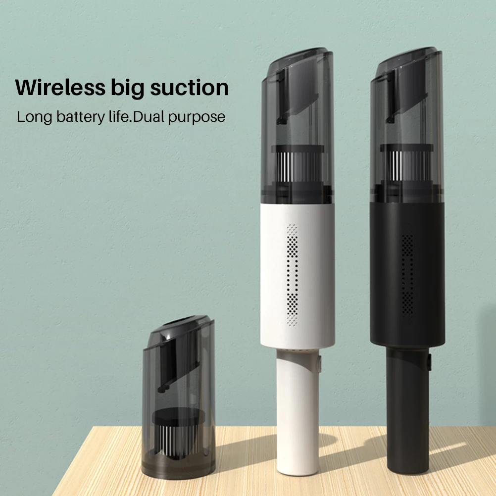 

Handheld Wireless Vacuum Cleaner Rechargeable Cyclone Suction Car Vacuum Cleaner Cordless Wet/Dry Auto Portable For Car Home