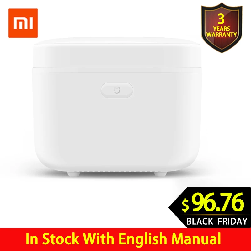 XIAOMI MIJIA IH электрическая рисоварка 3л Сплав чугуна нагрев под давлением медленная Мультиварка Ланч-бокс Мультиварка кухонная техника