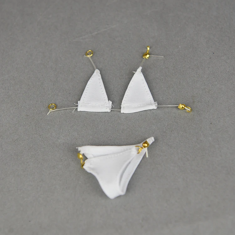 Комплект нижнего белья белые и черные бикини женская одежда для 1/6 BJD Xinyi кукла