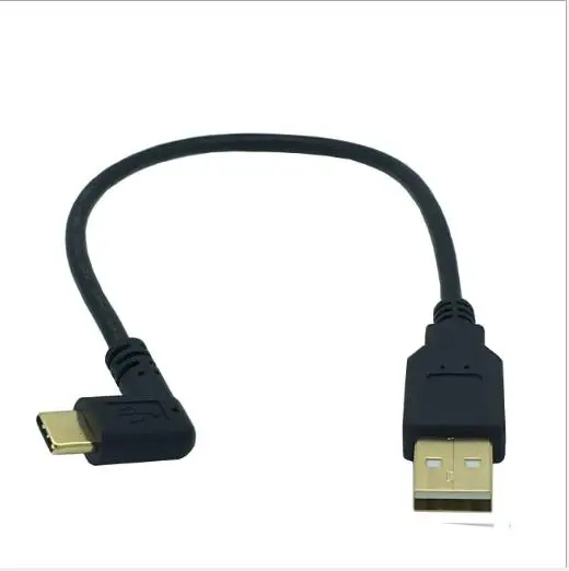 

USB2.0 gold-plated Type-C left/right 90 degree elbow data cable Tablet Android phone data cable