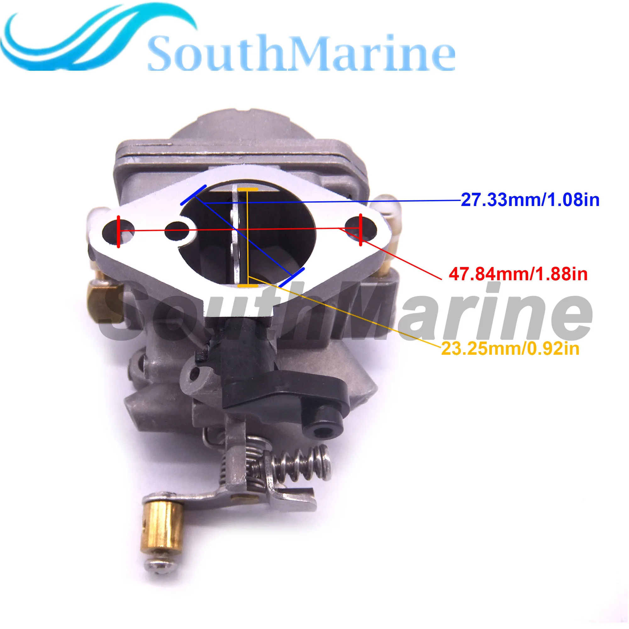 Лодочный двигатель 6BV-14301-10 6BV-14301-11 6BV-14301-09 Carb Карбюратор в сборе для Yamaha 4HP 5HP F4S F4L