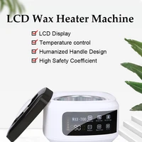 wax heater for hair removal with lcd display smart professional epilator depilatory body care paraffin wax machine men women use