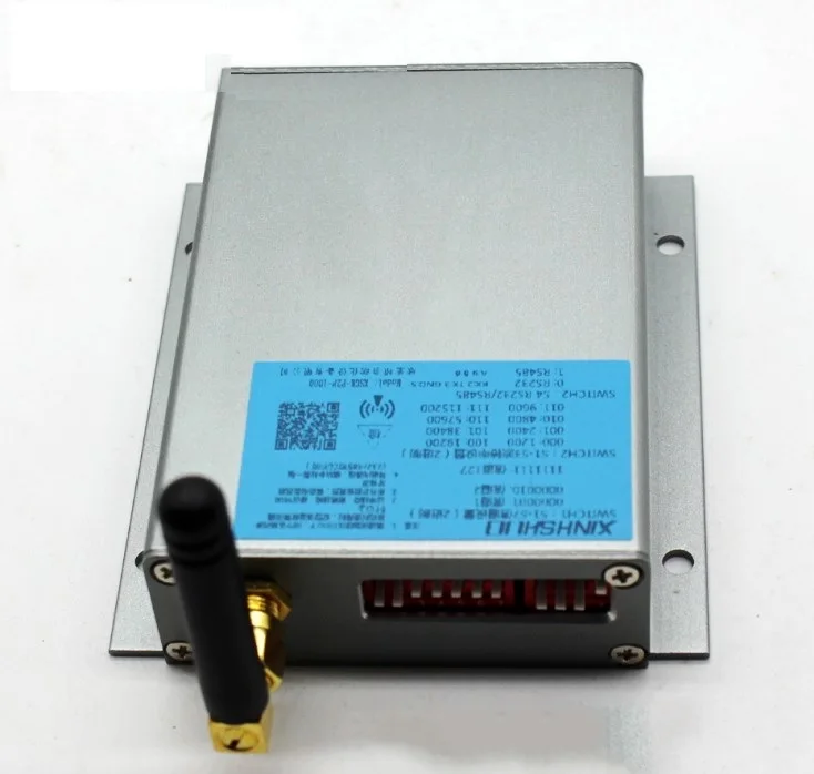 Модуль беспроводного последовательного порта 1 км RS232 RS485 для ПЛК HMI RC самолет AGV