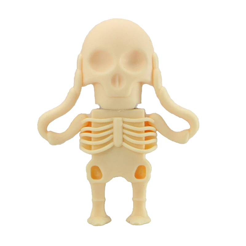 Skull/demon/ghost/Grim Reaper Flash Drive 32 Гб 64 ГБ 4 ГБ 16 8 256 ГБ Флешка мини флеш-накопитель USB2.0 реальная емкость cle usb подарок