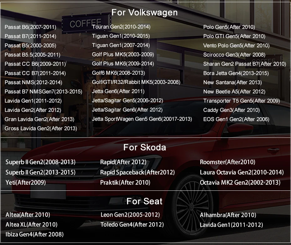 Junsun 2 din " автомобильный DVD Радио мультимедийный плеер авторадио для VW Golf 5 Passat b6 SEAT leon Tiguan Polo Skoda Octavia