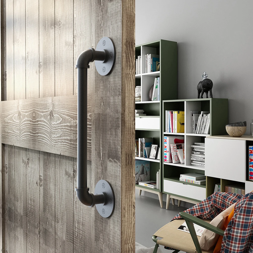 Винтажная ручка для двери антикварная железная в промышленном стиле захвата