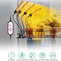 led grow light 12v phyto lamp 20w 40w 60w 80w full spectrum fitolampy with timer for indoor plants seedlings flower growth light