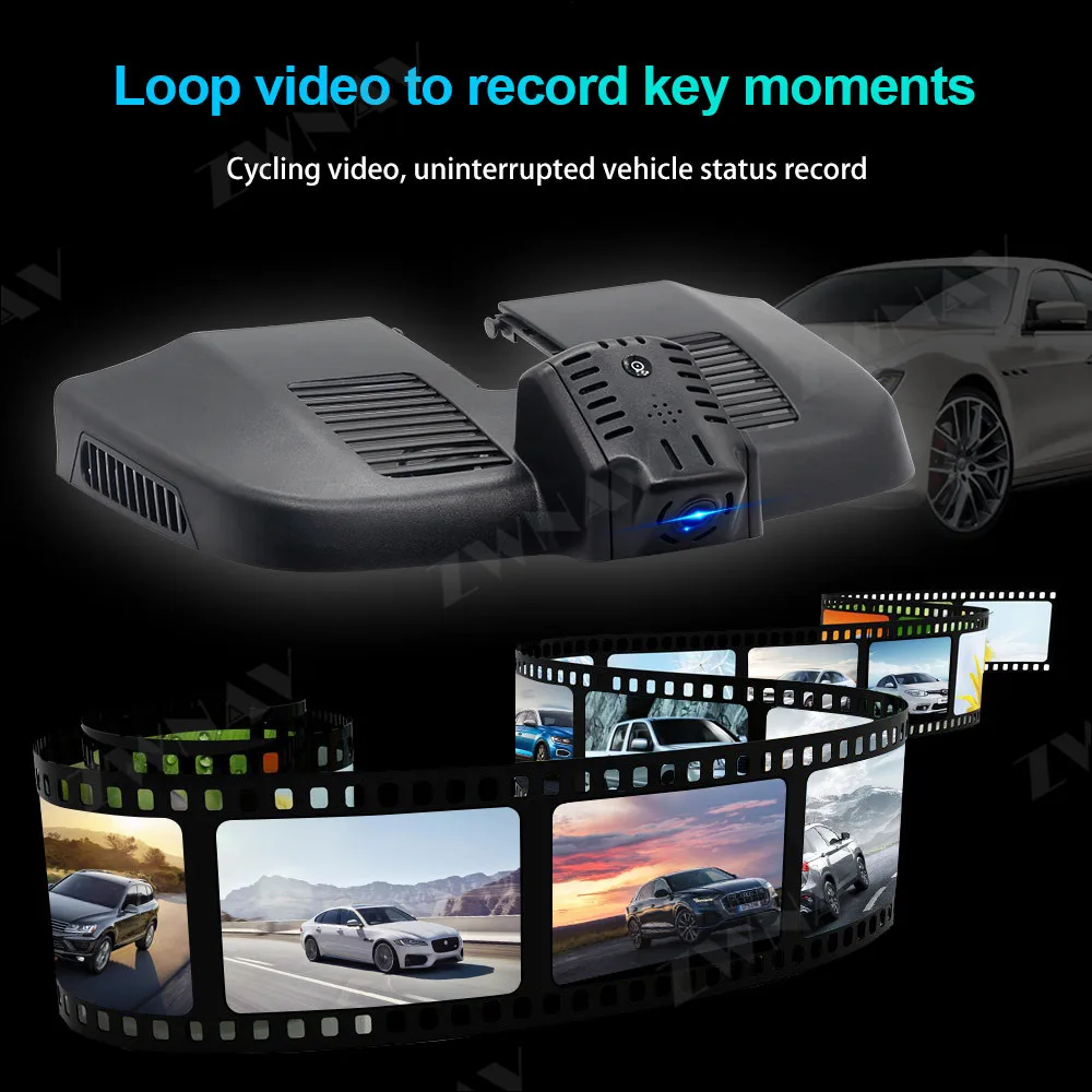 Автомобильный регистратор для вождения автомобиля фронтальная камера HD