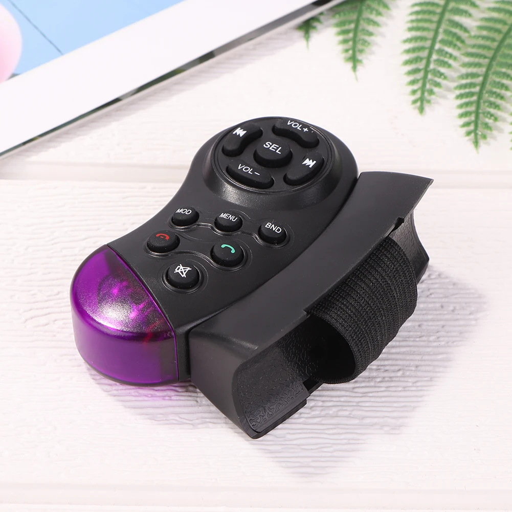 

11 Port Control Key Universal Multimedia Car Player No Wire Volant Remote Control Car Radio Car Aaa Battery