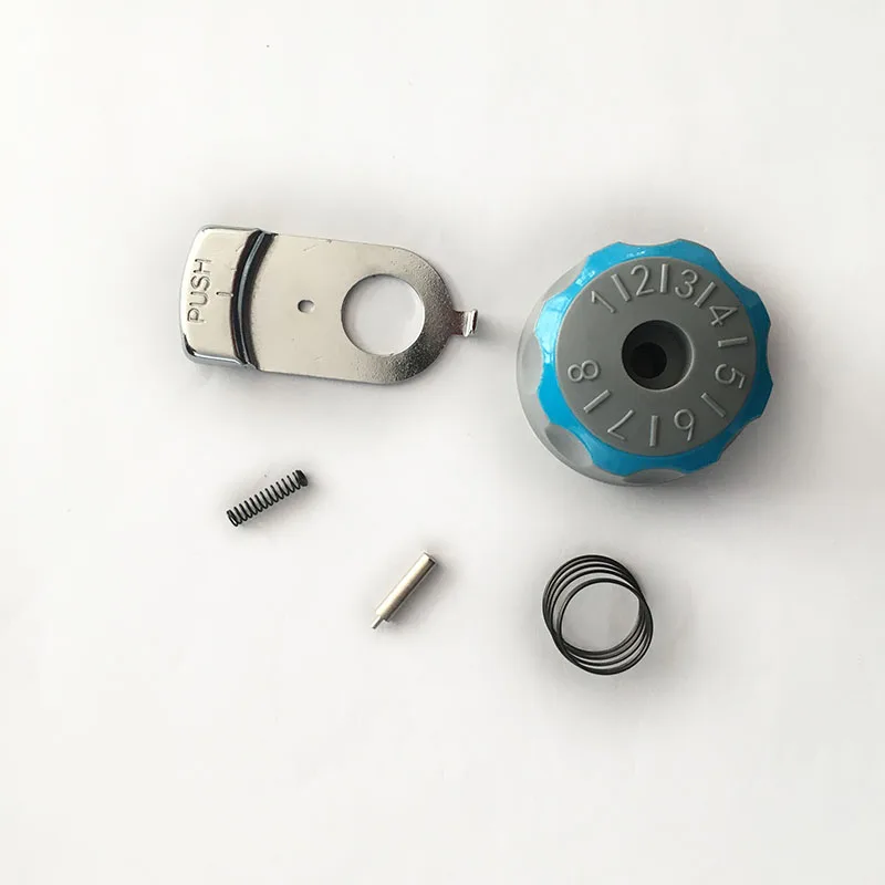 

JACK H5-CZ-3 H2-CZ Industrial Sewing Machine Spare Parts Feed Regulator Dial Set,Dial Screw,Spring for Stopper Pin,Key-press 1-8