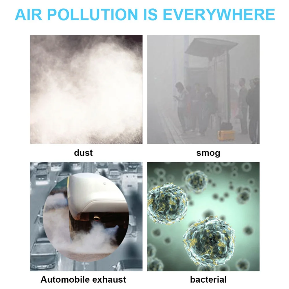 

6Pcs/Bag Washable Mask Dustproof Breathable-Adult Mask Gray Cotton Mouth Masque Washable Breathable Fashion Mask