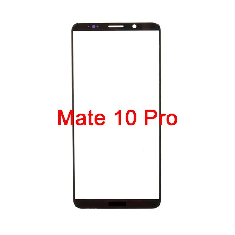 10PCS Phone Repair Replace Parts Front Touch Panel LCD Display For Huawei Mate 9 20 10 PRO 20 Lite Screen Out Glass Cover Lens