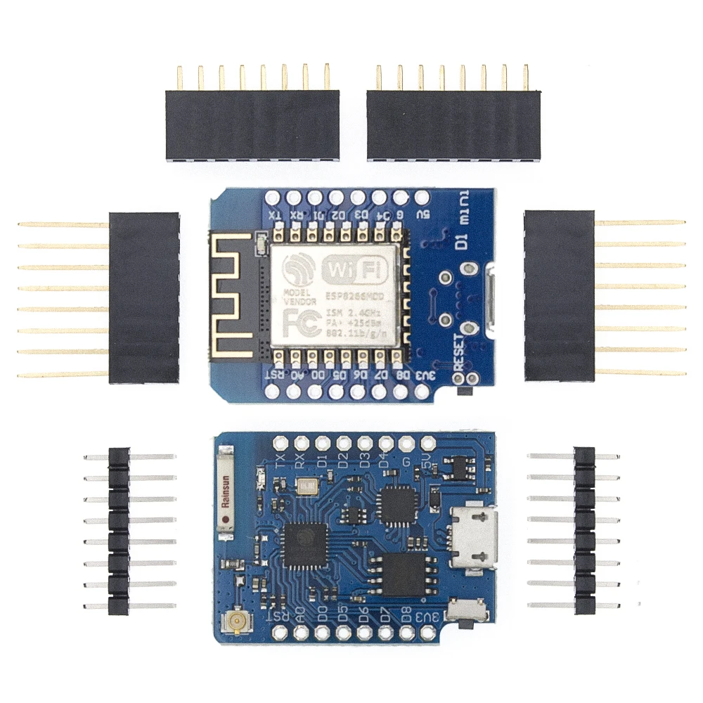 D1 Pro/D1 mini-Mini NodeMcu 4 м байт Lua wifi Интернет вещей макетная плата на основе ESP8266 WeMos