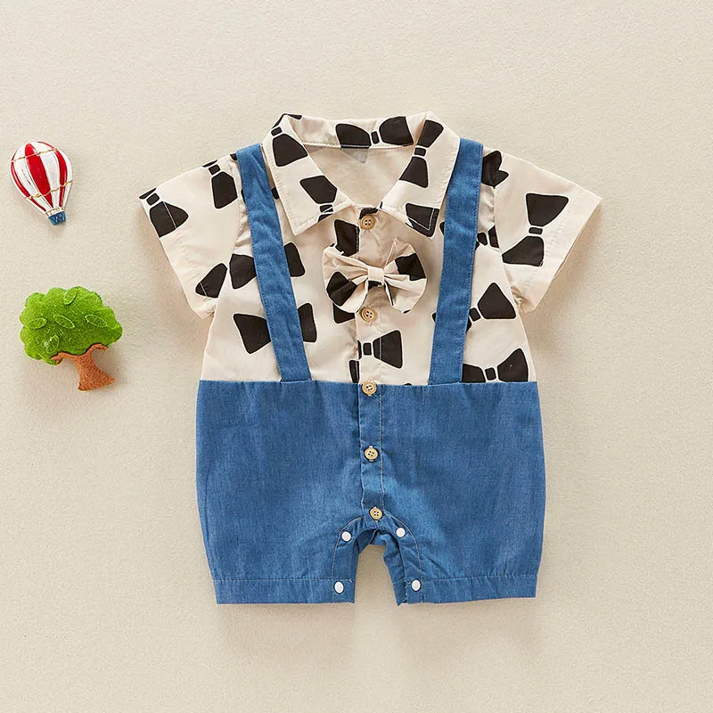 

Menoea Newborn Unisex Summer Fashion Clothes Suit Toddler Baby Girls Cartoon Pictures RompersCute Casual Outfits 0-2Y