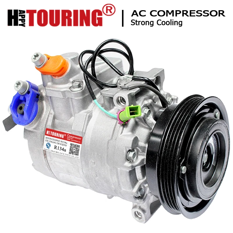 Компрессор переменного тока 7SBU16C для Volkswagen Passat 2001 л 2005 4471706353 4472208180 8D0260805B 8D0260805Q