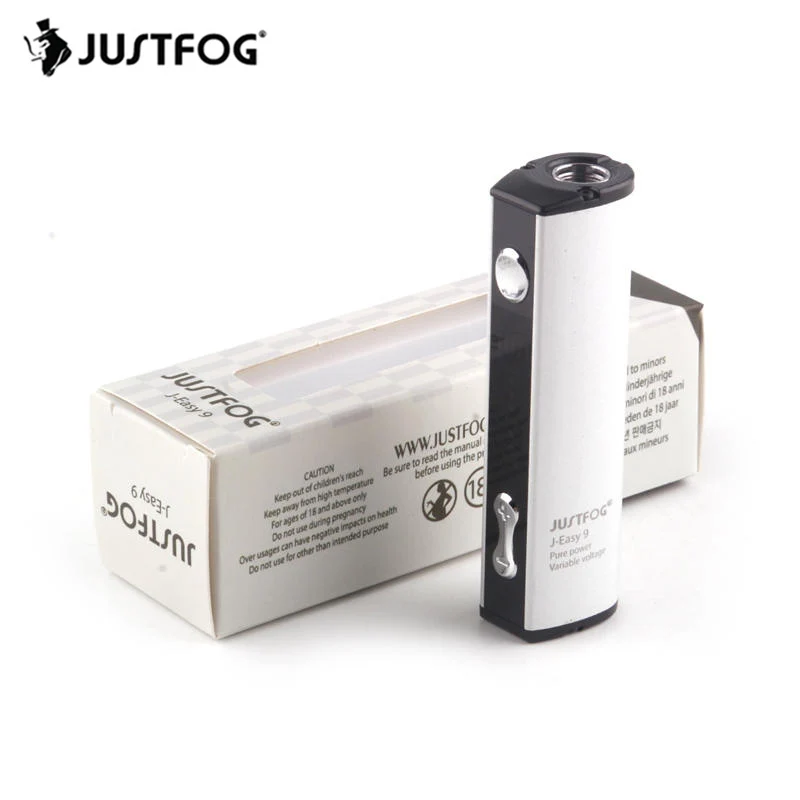 Оригинальный JUSTFOG Q16 Vape Mod 900 мАч переменное напряжение J EASY 9 VV батарейные блоки