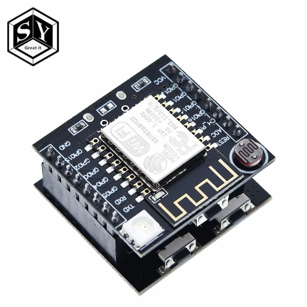 ESP8266 ESP-12F серийный wifi модуль мини макетная плата для Arduin Nodemcu CH340 микро-usb модуль для Ard Witty Cloud