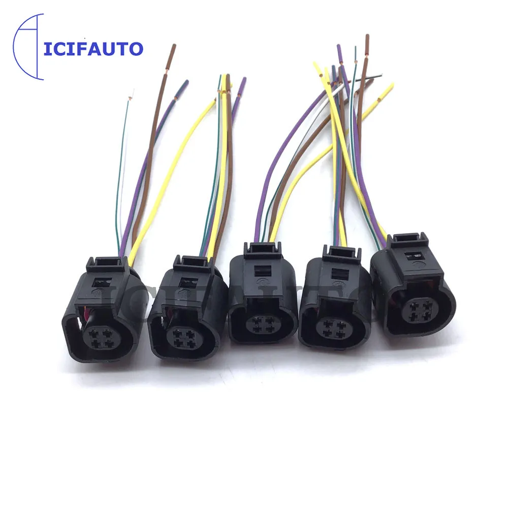 4 Pin Coolant Temperature Sensor Plug For VW Jetta Golf Passat Beetle Audi A4 A6 TT 059919501A  059 919 501A