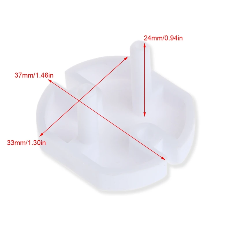 

2018 10Pcs EU Anti Electric Shock Plugs Protector Cover Cap Power Socket Electrical Outlet Baby Child Safety Guard Protection