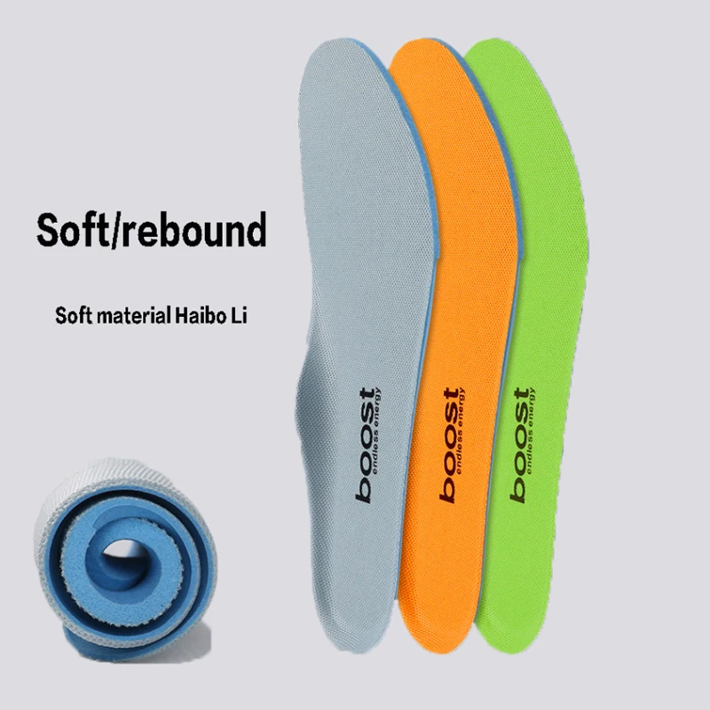 Спортивные стельки антибактериальных дезодорированных дышащая амортизация