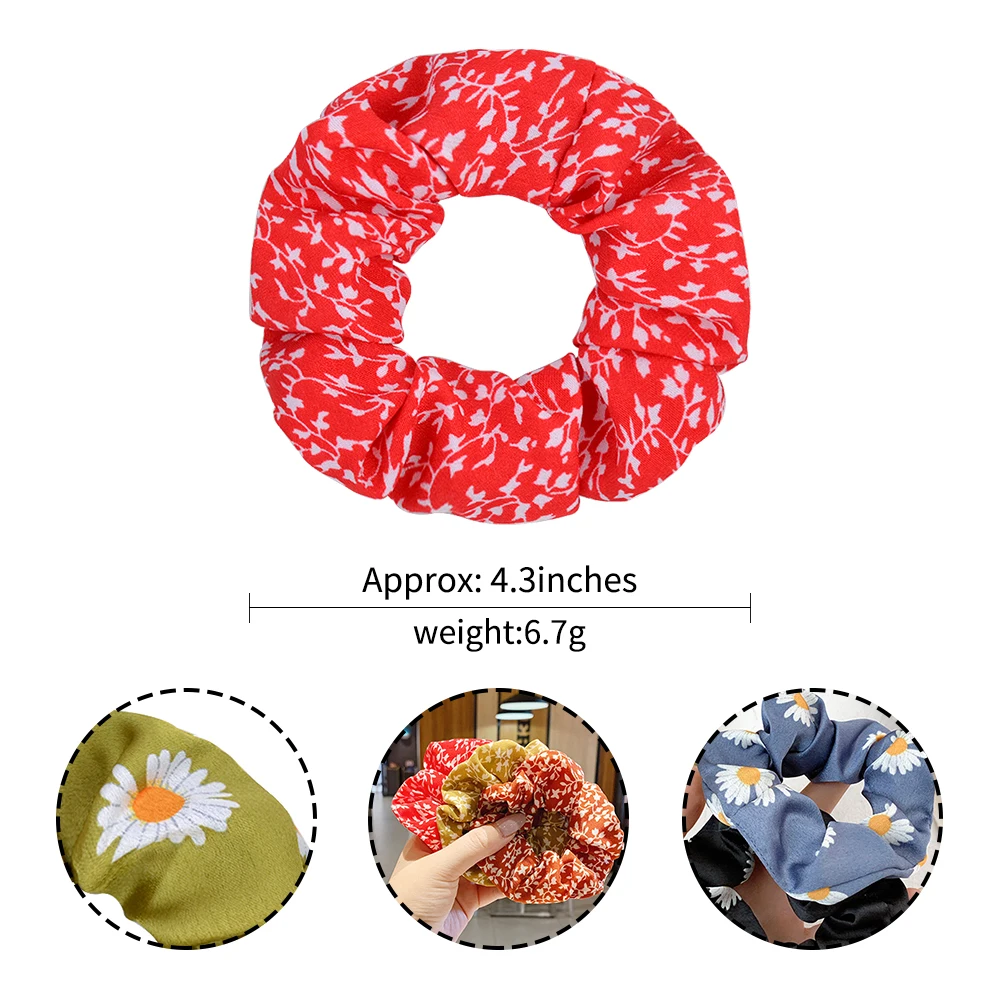 Новая модная Маргаритка резинка для волос винтажная веревка женщин и девочек