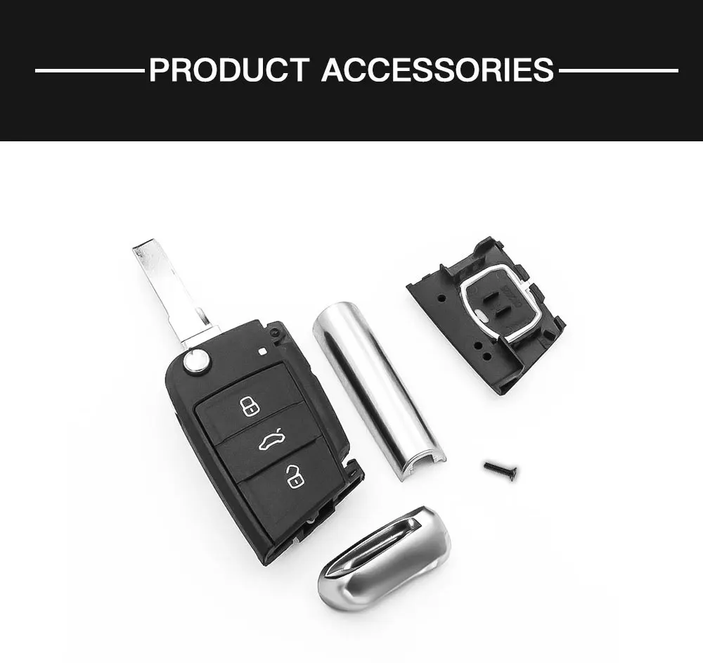OkeyTech автомобильный брелок для V W Gollf MK7 Skoda Octavia Seat Golf 7 Polo Passat Mk2 Touran чехол, футляр для телефона HU66 Blade Блестящий металлический