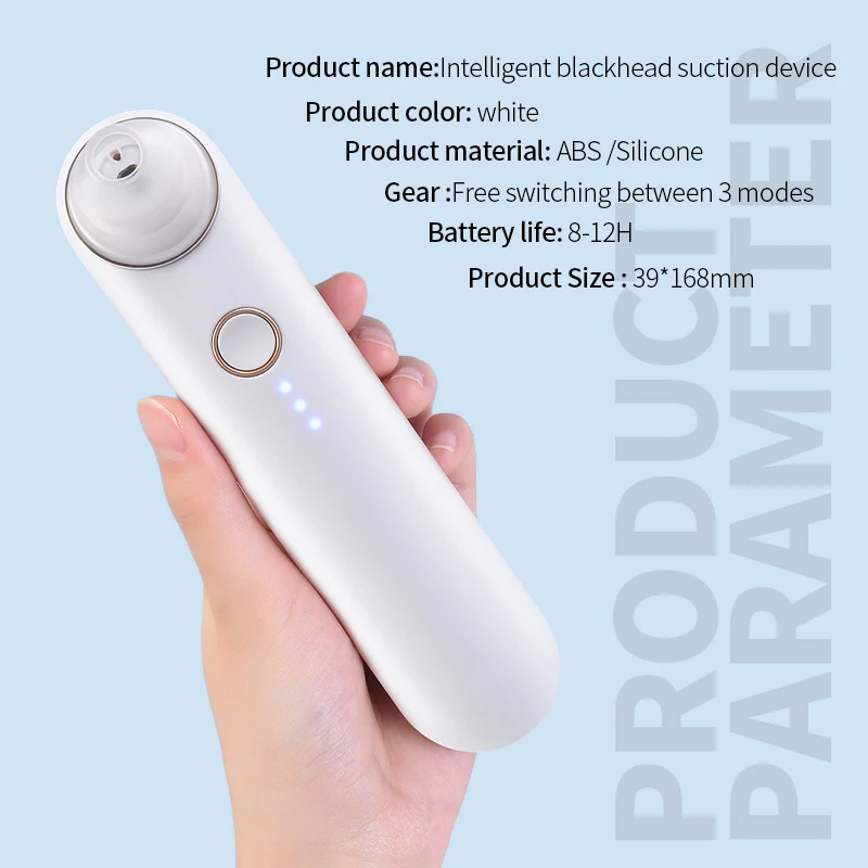 

Blackhead Remover Vacuum Skin Pore Cleaner Acne Pimple Black Head Remove Black Points Face Skin Cleaning Suction Blackheads