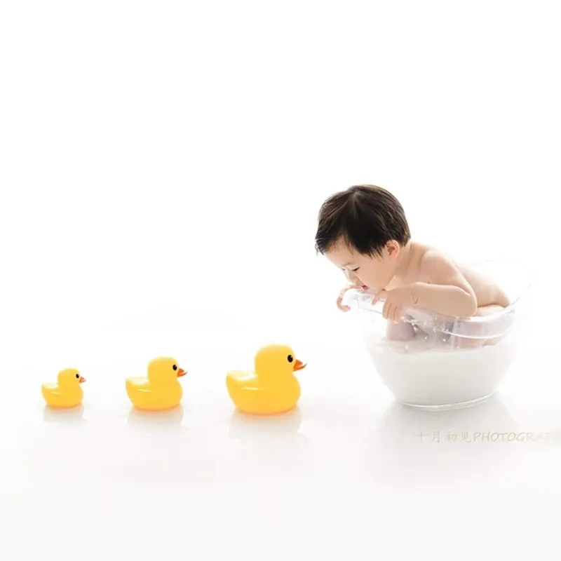 

Newborn Photography Props Acrylic Bathtub for Baby Shower Photo Shooting Posing Bed Furniture Boy Girl Fotografie Accessoires