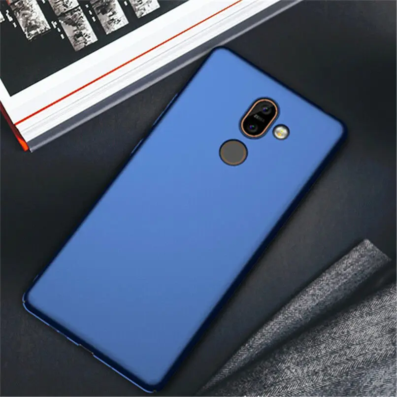 Тонкий Матовый Жесткий ПК чехол для Nokia 7 3 5 6 2017 1 плюс X5 X6 X7 крышка Пластик