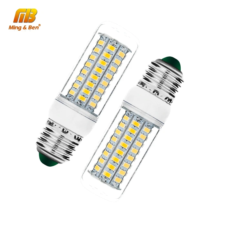 Светодиодный светильник E27 кукурузная лампа 30 36 56 72 89 светодиодный s SMD5730 220V