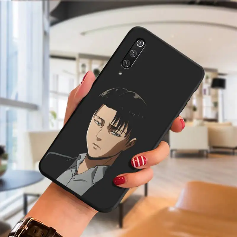 

Levi Attack on Titan Phone Case For SamsungA 51 6 71 8 9 10 20 40 50 70 20s 30 10 plus 2018 Cover Fundas Coque