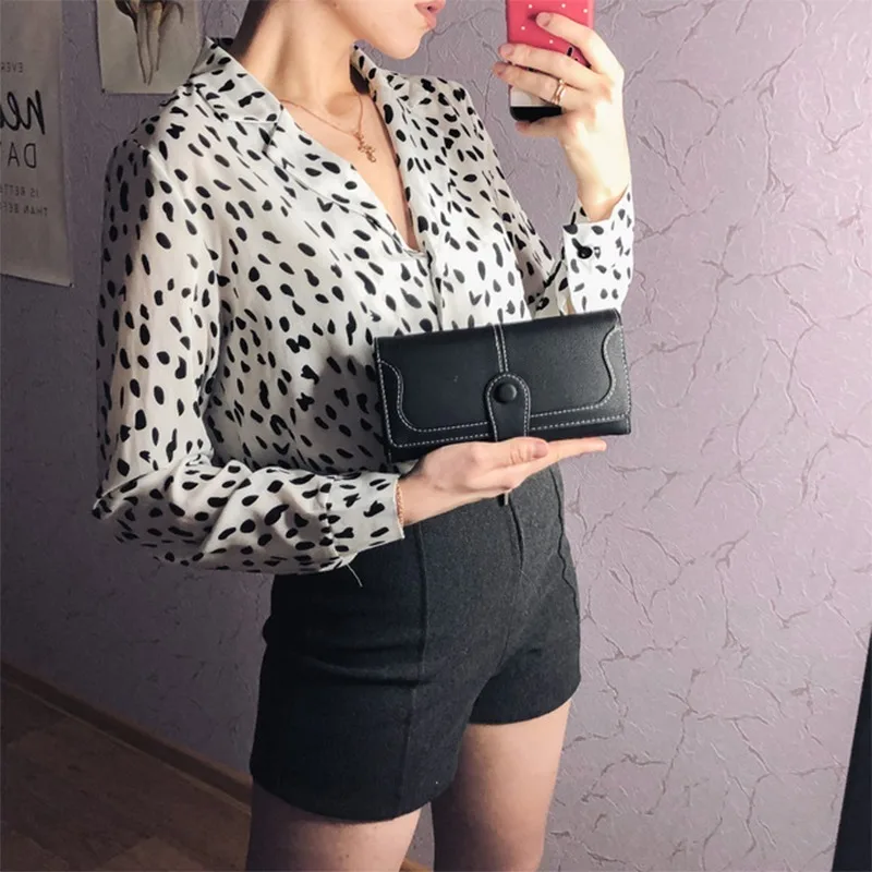 Женский Длинный кошелек из искусственной замши с несколькими отделениями | Багаж