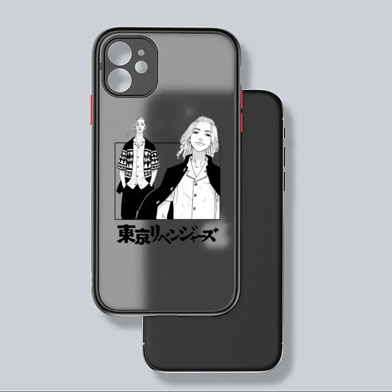 

Tokyo Revengers manjiro sano Phone Case For iphone 12 11 8 7 plus mini x xs xr pro max matte transparent cover