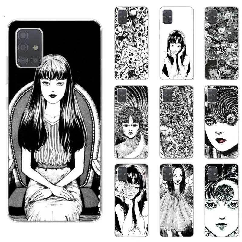 

Babaite Junji Ito Tees Horror Phone Case For Samsung S4 S5 S6 S7 Edge S8 S9 S10 Plus S20 Note20 Ultra A71 A21 Cover Fundas Coque