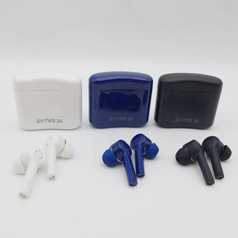 

Bluetooth Earphone Intelligent Fingerprint Contact Control Wireless with Stereo Bass Sound Smart Connect Headset