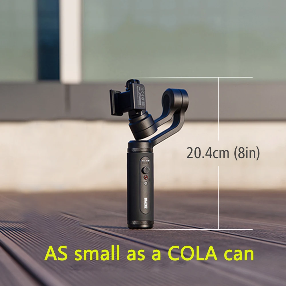 Zhiyun Smooth Q гладкой Q2 3-осевой ручной шарнирный стабилизатор для камеры для iPhone Xs 8Plus 6plus samsung Galaxy смартфон