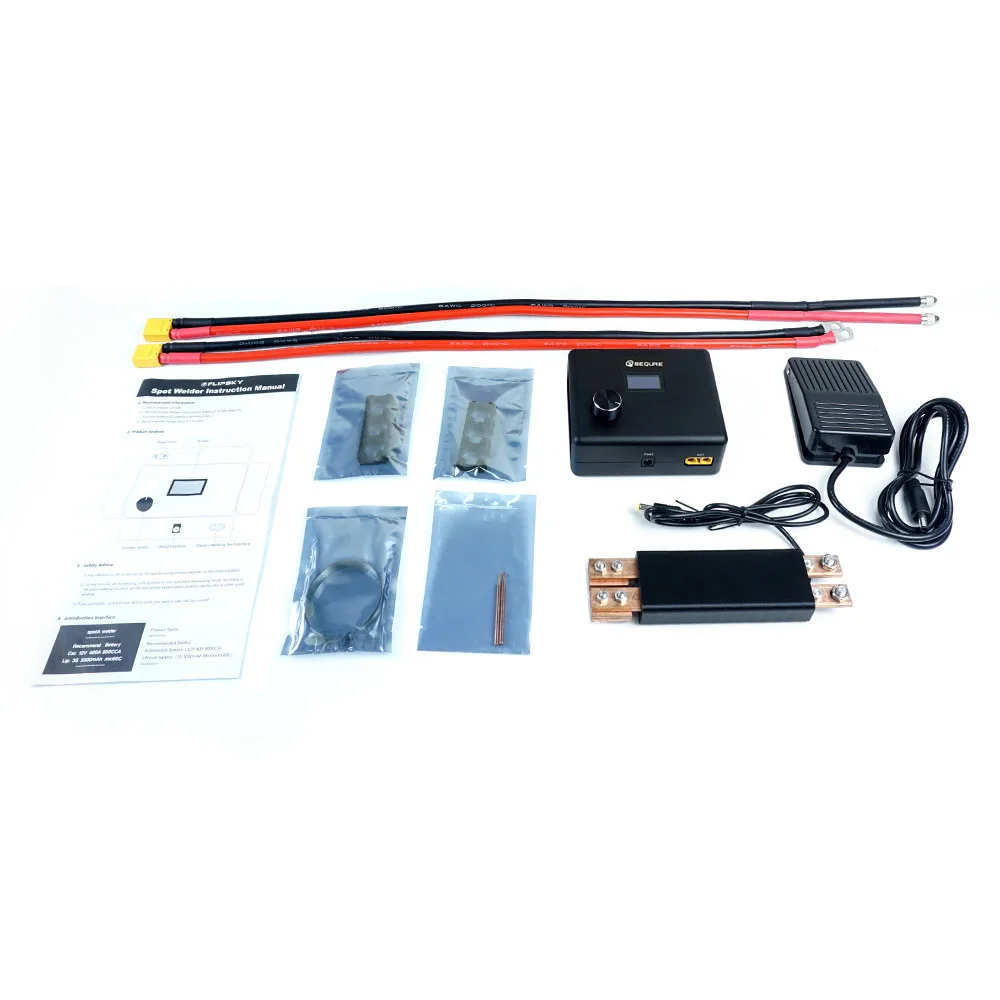 

Intelligent DIY Battery Spot-Welding Machine OLED Display Manual Modes Switchable Compitable with 0.1-0.3mm Nickel Sheet