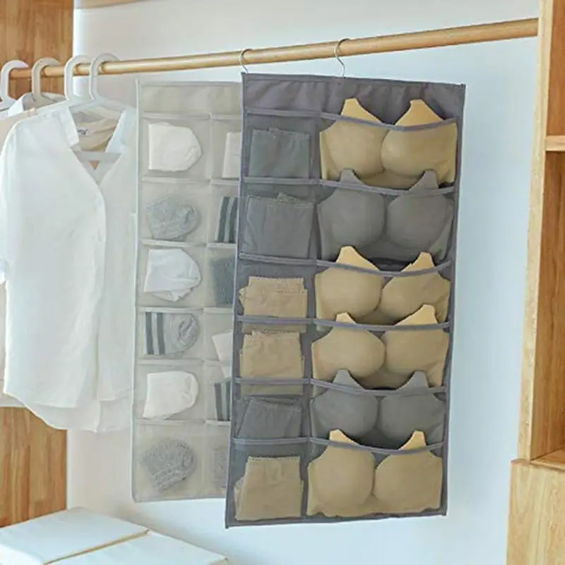 

Multifunction Hanging Underwear Folding Clothing Organizer Home Storage Supplies Classic Colors and Simple Durable Design